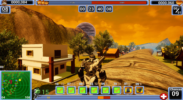 скриншот Meteor 3
