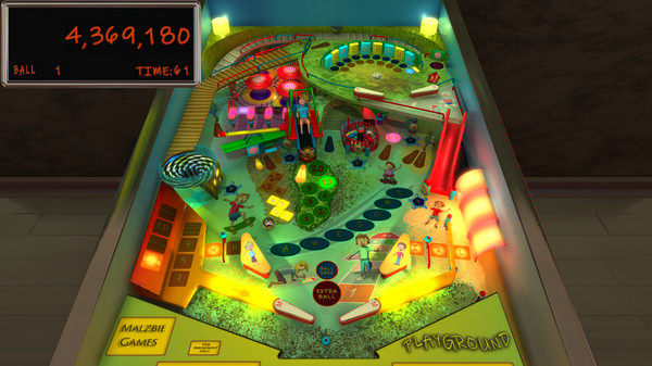 скриншот Malzbie's Pinball Collection - Playground 2