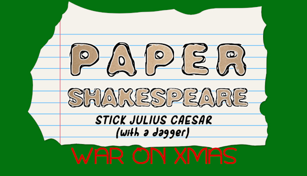 Paper Shakespeare: Stick Julius Caesar (with A Dagger) Mac OS