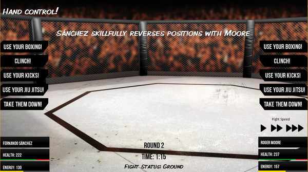 скриншот MMA Simulator 3
