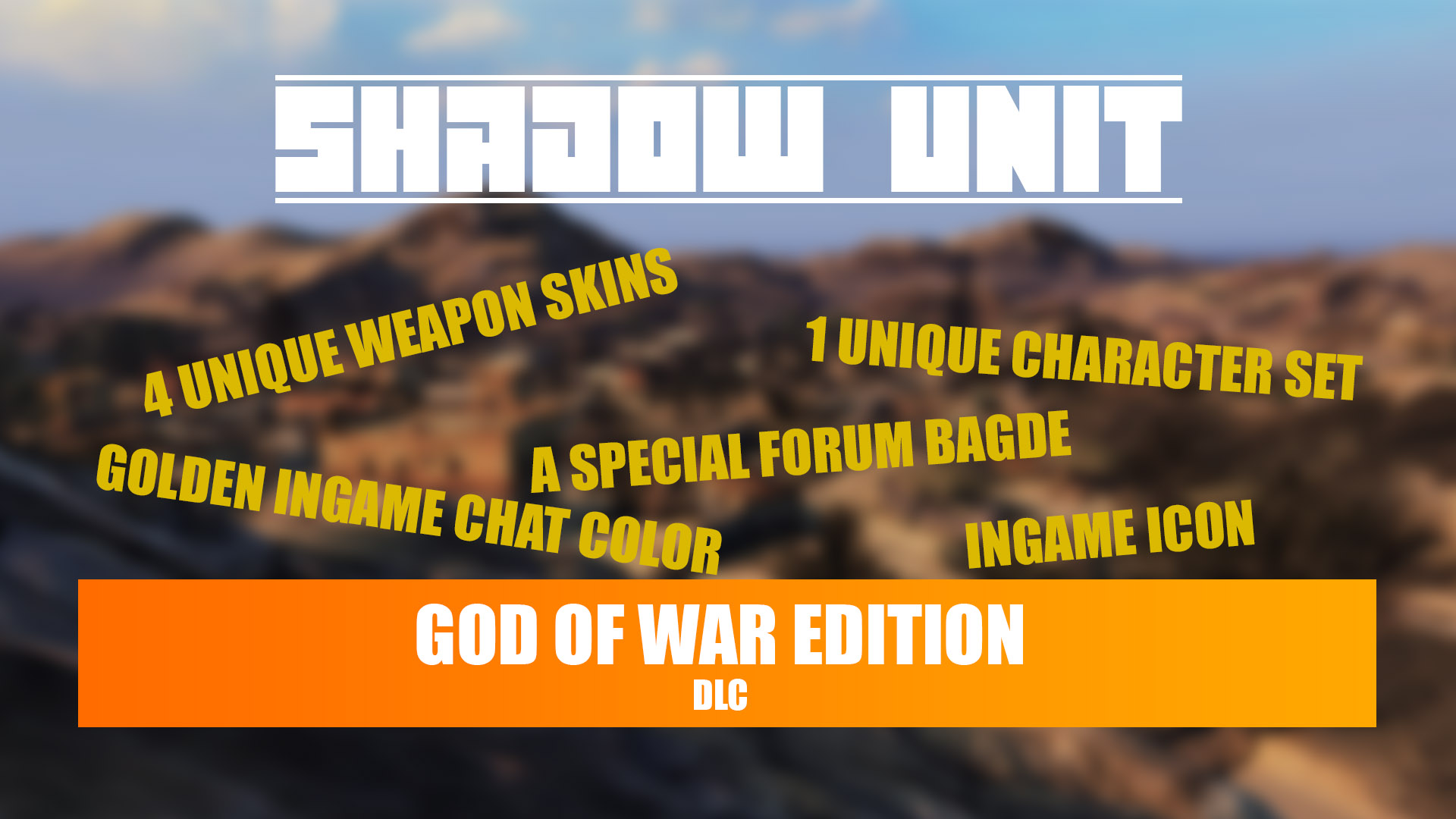 Shadow Unit God Of War Edition On Steam