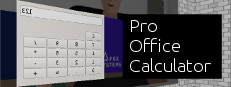 Pro Office Calculator 게임 이미지