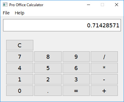 скриншот Pro Office Calculator 2