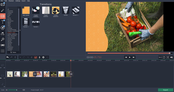 скриншот Movavi Video Editor Plus - Eco Set 4