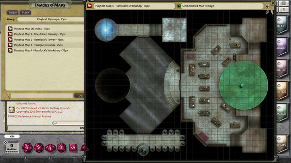 скриншот Fantasy Grounds - Pathfinder Playtest Map Pack (PFRPG) 1