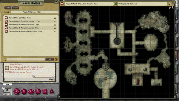 скриншот Fantasy Grounds - Pathfinder Playtest Map Pack (PFRPG) 0