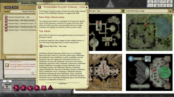 скриншот Fantasy Grounds - Pathfinder Playtest Map Pack (PFRPG) 2