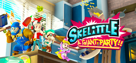 Skelittle: A Giant Party!! Cover Image