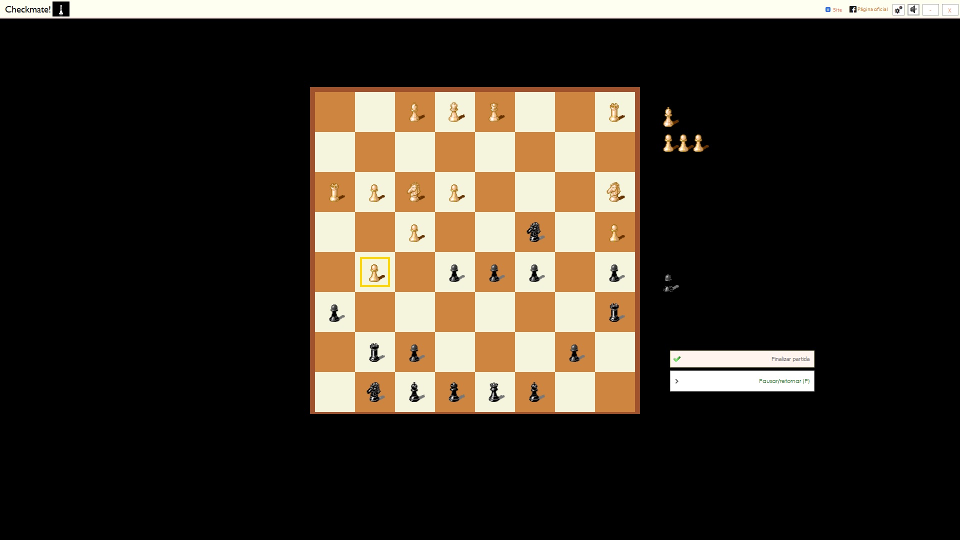 JoakimPB's Blog • A nice checkmate from one of my games •