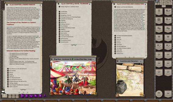скриншот Fantasy Grounds - Forest Kingdom Campaign Compendium (5E) 2