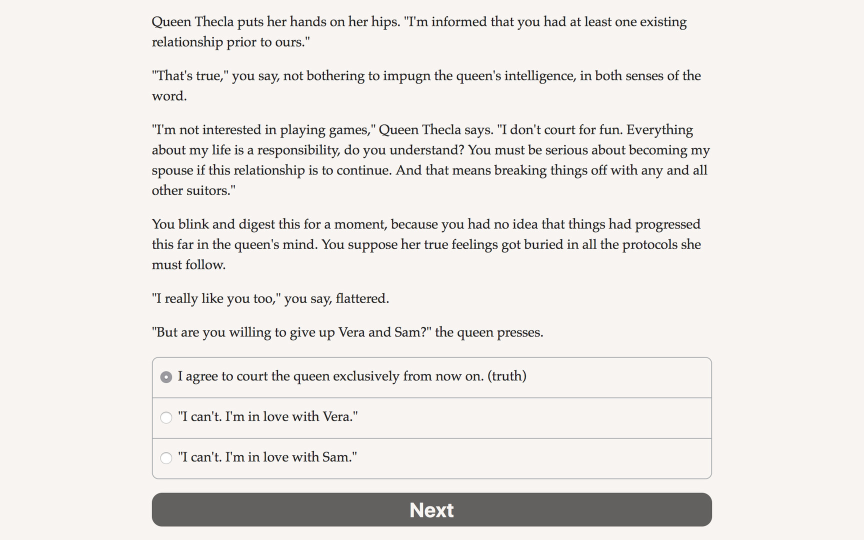 Choice of Magics Demo #4