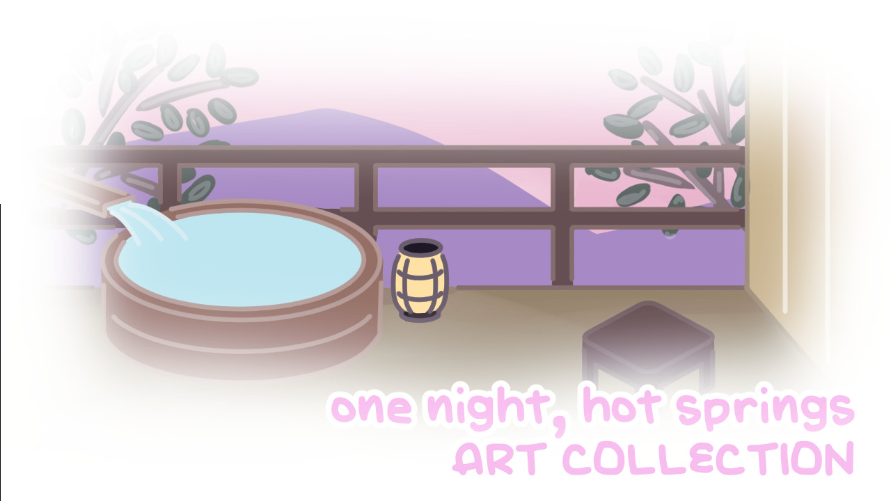 one night, hot springs - art collection #0