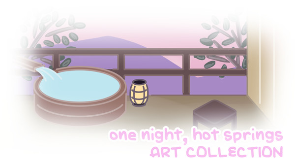 one night, hot springs - art collection for steam one night, hot springs - art collection for steam