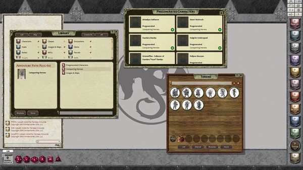 Fantasy Grounds - Conquering Heroes (PFRPG) for steam Fantasy Grounds - Conquering Heroes (PFRPG) for steam