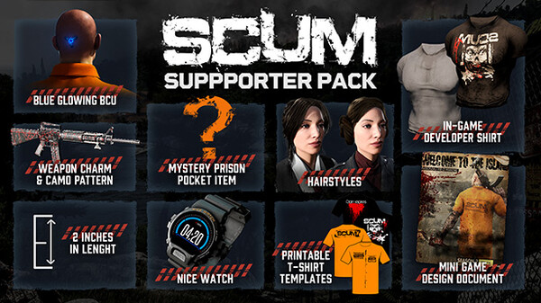 KHAiHOM.com - SCUM Supporter Pack