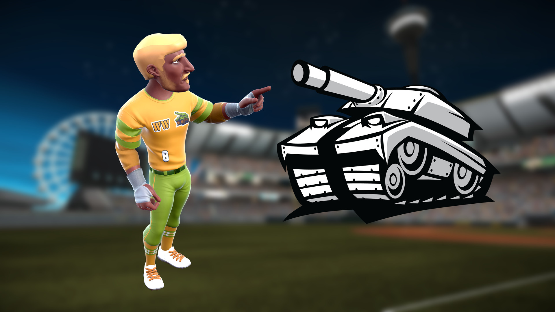 Super Mega Baseball 2 - Fierce Team Customization Pack Featured Screenshot #1