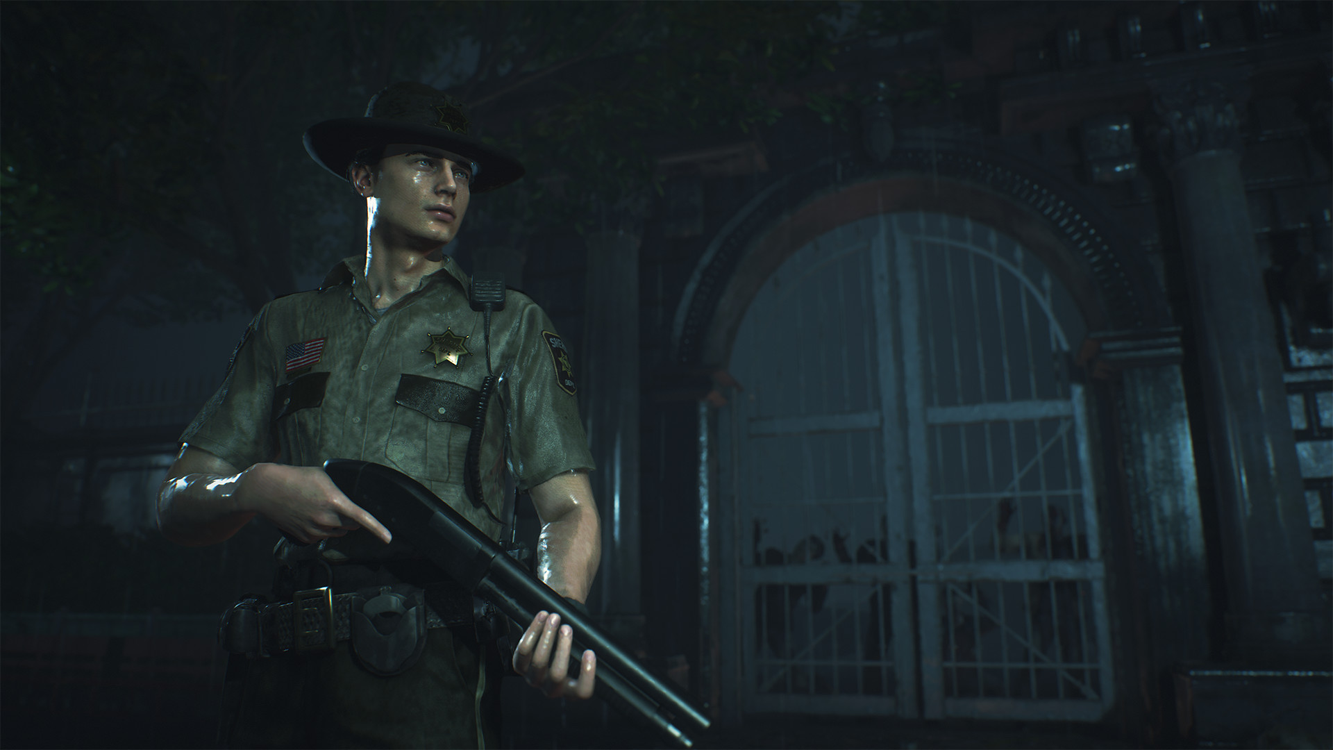 Resident Evil 2 - Leon Costume: Arklay Sheriff Featured Screenshot #1