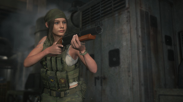 скриншот RESIDENT EVIL 2 - Claire Costume: Military 0