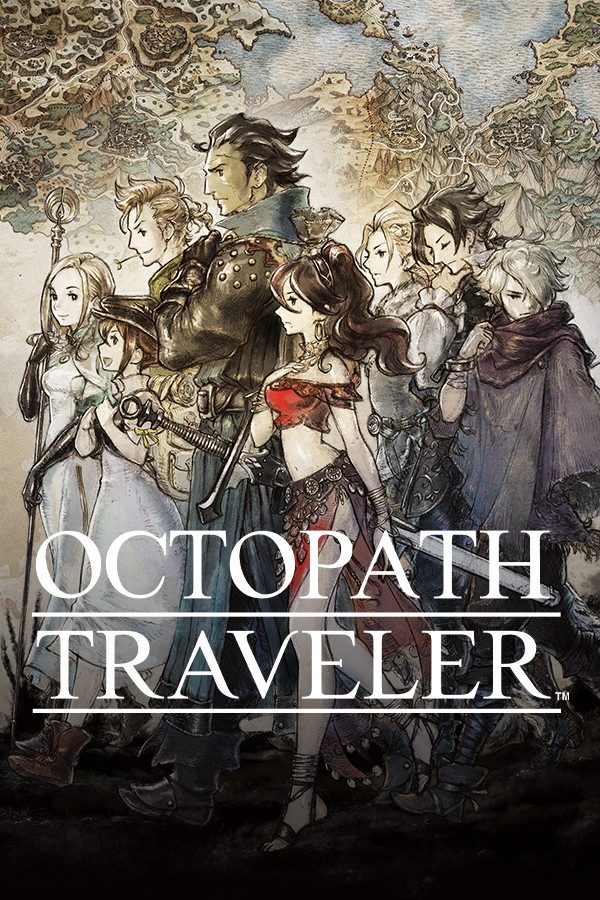 Octopath Traveler cover art