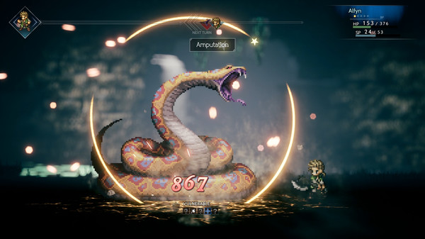 Octopath Traveler скриншот