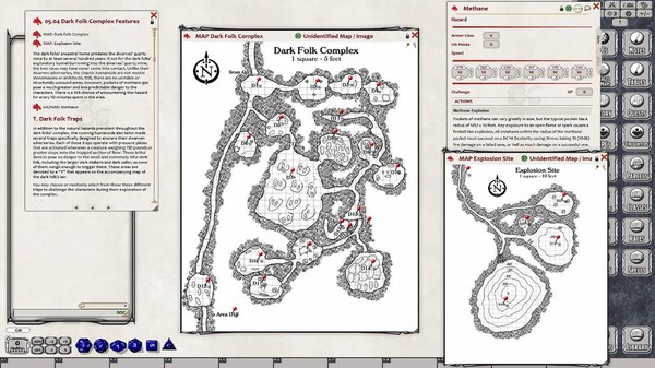 скриншот Fantasy Grounds - Quests of Doom 4: Between a Rock and a Charred Place (5E) 2