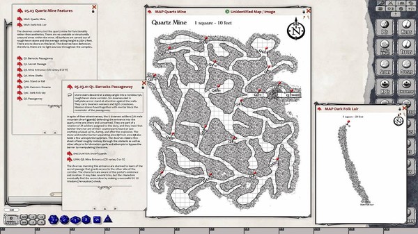скриншот Fantasy Grounds - Quests of Doom 4: Between a Rock and a Charred Place (5E) 1