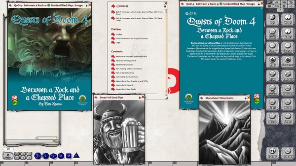 Fantasy Grounds - Quests of Doom 4: Between a Rock and a Charred Place (5E) for steam Fantasy Grounds - Quests of Doom 4: Between a Rock and a Charred Place (5E) for steam