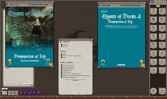 скриншот Fantasy Grounds - Quests of Doom 4: Desperation of Ivy (5E) 0