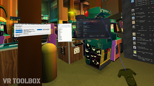скриншот VR Toolbox: 80s Arcade 0