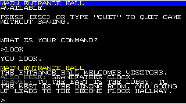 скриншот Ozapell Mystery Text Adventure 0