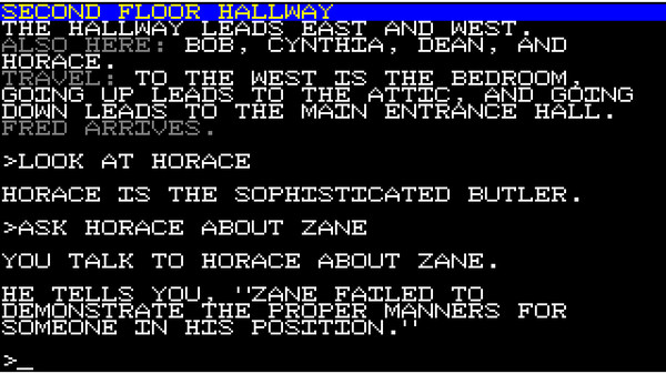 скриншот Ozapell Mystery Text Adventure 3