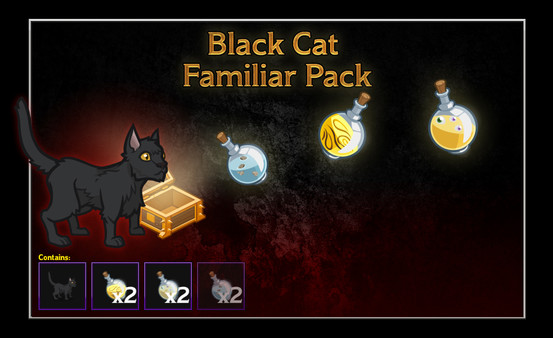 скриншот Idle Champions of the Forgotten Realms - Black Cat Familiar 0