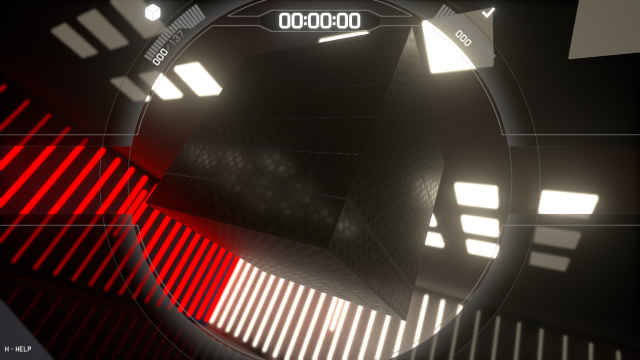 Cube Full of Mines: Slate Map PC gameplay screenshot 1 of 2