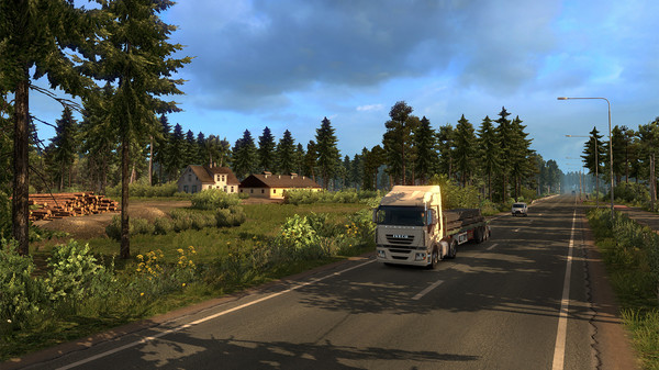 скриншот Euro Truck Simulator 2 - Beyond the Baltic Sea 1