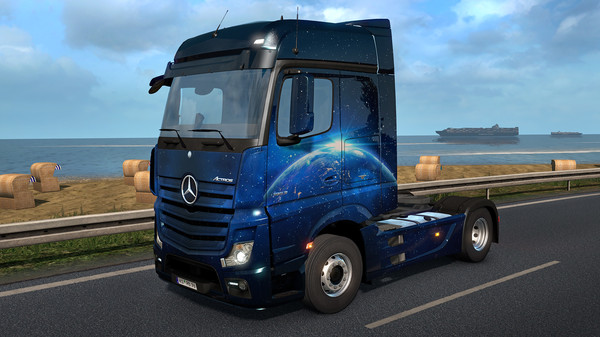 скриншот Euro Truck Simulator 2 - Space Paint Jobs Pack 5