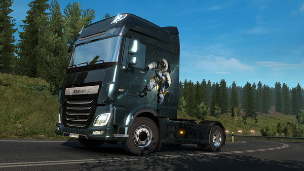 скриншот Euro Truck Simulator 2 - Space Paint Jobs Pack 0
