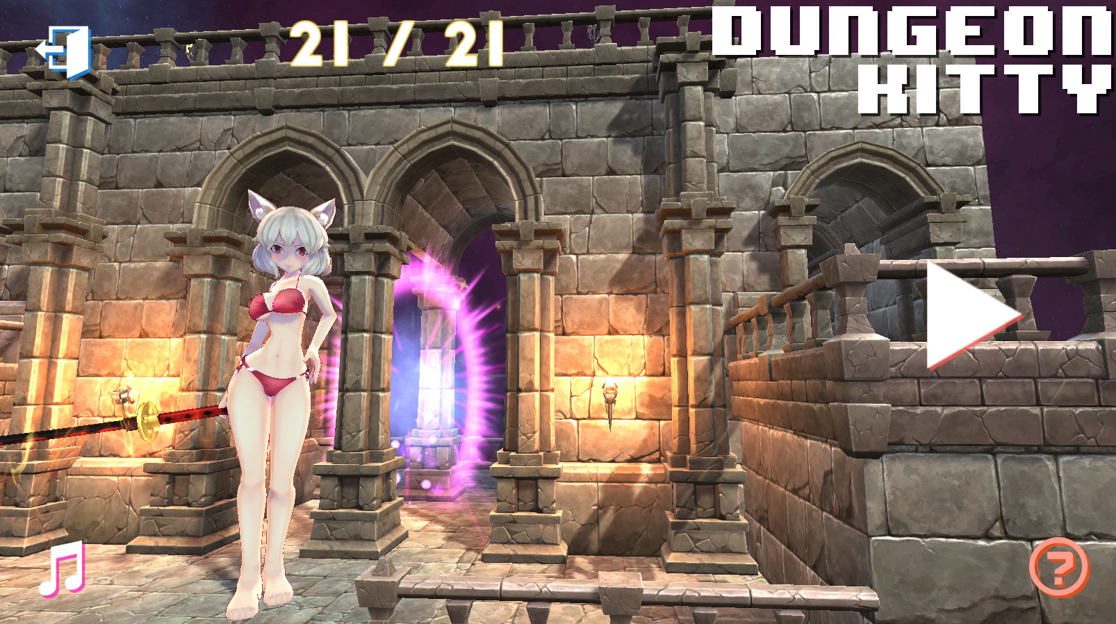 Dungeon Kitty Swimwear #3
