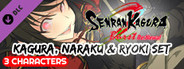 SENRAN KAGURA Burst Re:Newal - Playable Character Kagura, Naraku & Ryoki Set