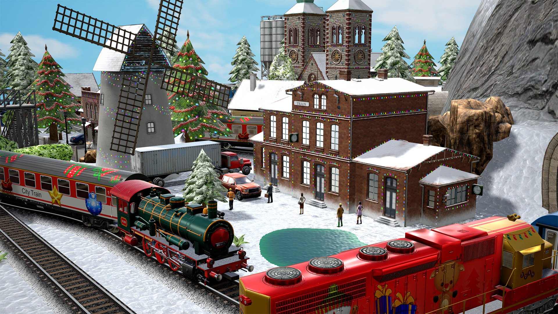 Model Railway Easily Christmas screenshot 1