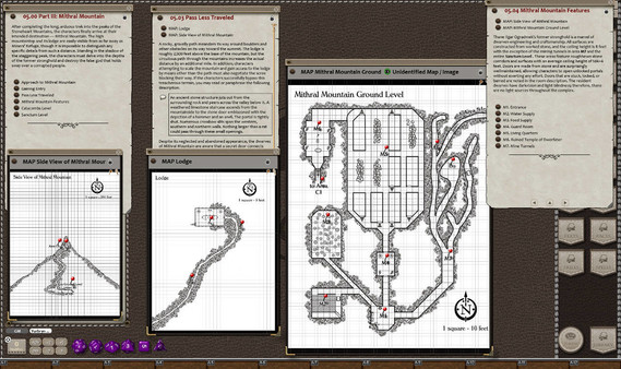 скриншот Fantasy Grounds - Quests of Doom 4: God of Ore (5E) 1