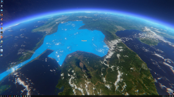 скриншот 3D Earth Time Lapse PC Live Wallpaper 3