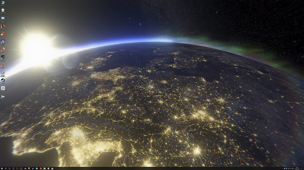 скриншот 3D Earth Time Lapse PC Live Wallpaper 0