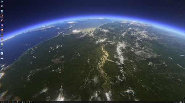 скриншот 3D Earth Time Lapse PC Live Wallpaper 1