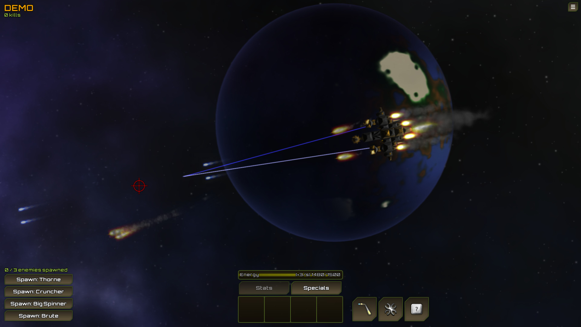 BlockShip Wars: Roguelike Demo #5