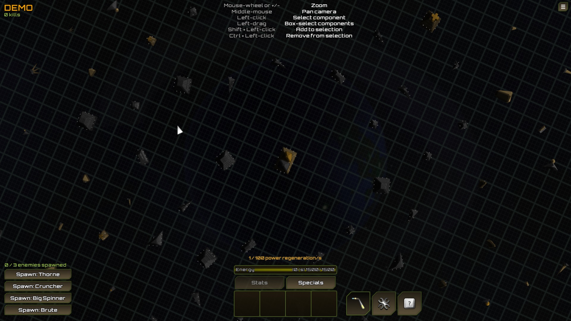 BlockShip Wars: Roguelike Demo Featured Screenshot #1