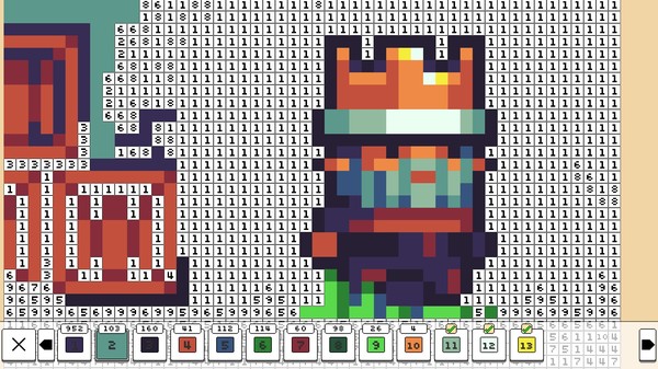 скриншот Coloring Pixels - RPG Book 2