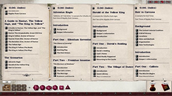Fantasy Grounds - Ripples From Carcosa (CoC7E) for steam Fantasy Grounds - Ripples From Carcosa (CoC7E) for steam