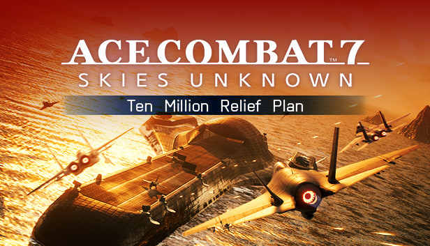 Ace Combat 7: Skies Unknown DLC 'Ten Million Relief Plan' gameplay - Gematsu