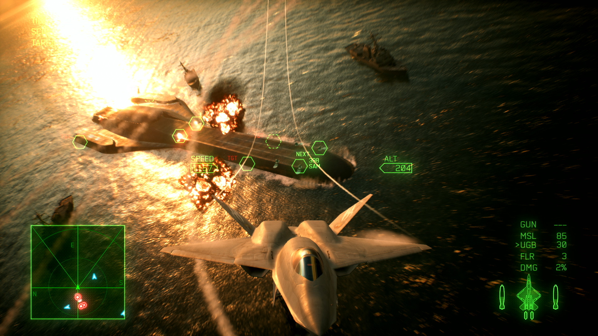 Search And Destroy achievement in Ace Combat 7: Skies Unknown