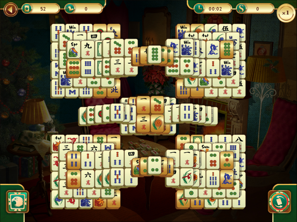 Скидка на Christmas Mahjong